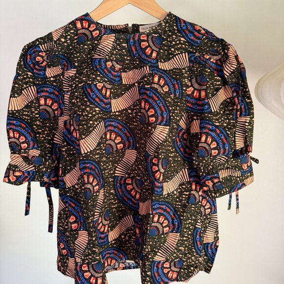 Ulla Johnson Batik print top Size 2 - Picture 1 of 4